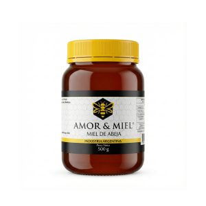 Miel Pura Amor y Miel 500 gr Envase de plástico