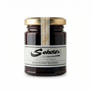 Jalea Picante de Uva Malbec Sabores Delicatessen 230 gr