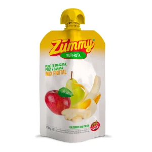 Zummy 100% Fruta 110 gr (Manzana - Durazno)