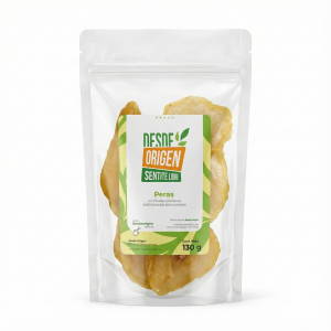 Peras en Mitades Desde Origen 130 gr - Fruta Desecada