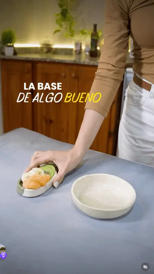 Lo bueno empieza con ingredientes reales.